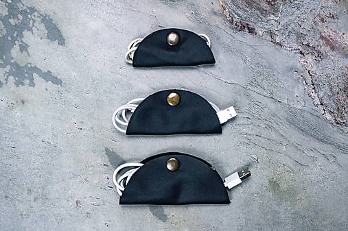 Vianočný set Léta - Pánska kožená taška (Čierny set - peňaženka iba na karty)
