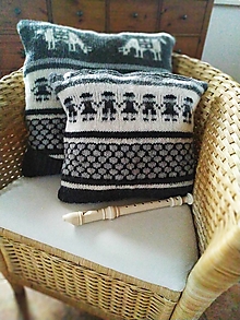 Úžitkový textil - Vlnený nórsky malý - 12730887_