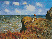 Návody a literatúra - M047 La Promenade sur la Falaise (Monet) - 12736455_