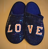 Ponožky, pančuchy, obuv - Papuče- Love - 12735279_