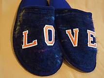 Ponožky, pančuchy, obuv - Papuče- Love - 12735280_