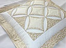 Úžitkový textil - Návliečka - Katedrálové okná v béžovej - 12742483_