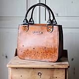 Kabelky - Kožená Vintage kabelka Antique leather-tan - 12749198_