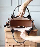 Kabelky - Kožená Vintage kabelka Antique leather-tan - 12749206_