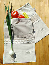 Úžitkový textil - Ekologické bavlnené vrecúško -väčšie - 12751232_