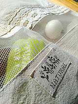Úžitkový textil - Ekologické bavlnené vrecúško -väčšie - 12751245_