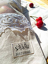 Úžitkový textil - Ekologické bavlnené vrecúško -väčšie - 12751248_