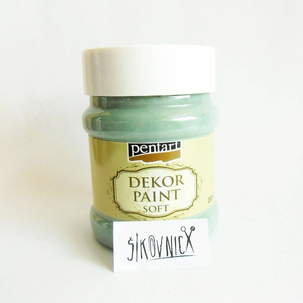 Dekor paint soft chalky, 230 ml, kriedová farba (olivovo-zelená)