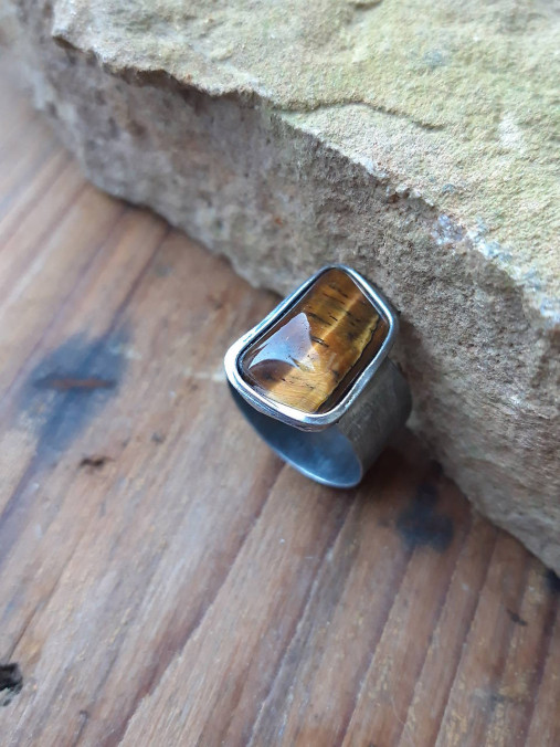 Prstene - Tigrie oko - 12762000_