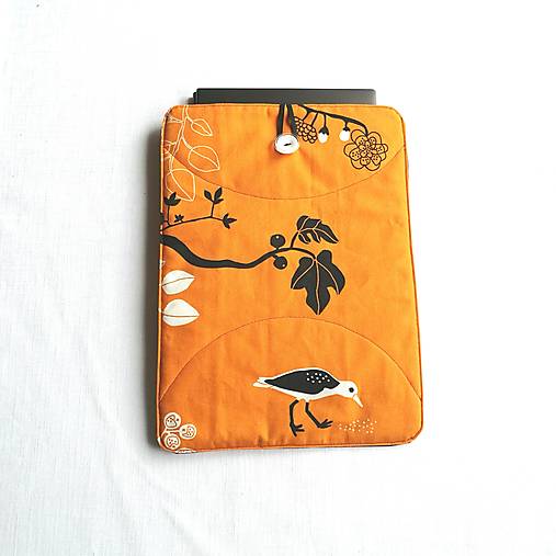 Na notebook - Puzdro čajka (na 14" notebook) - 12760208_