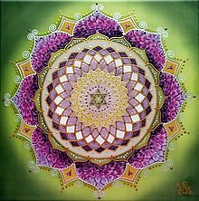 Obrazy - Mandala sebalásky, liečenia a svetla života - 12764978_