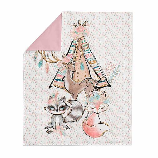 Sada do postieľky deka a vankúšik