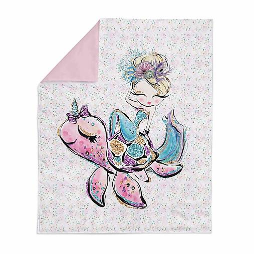 Sada do postieľky deka a vankúšik