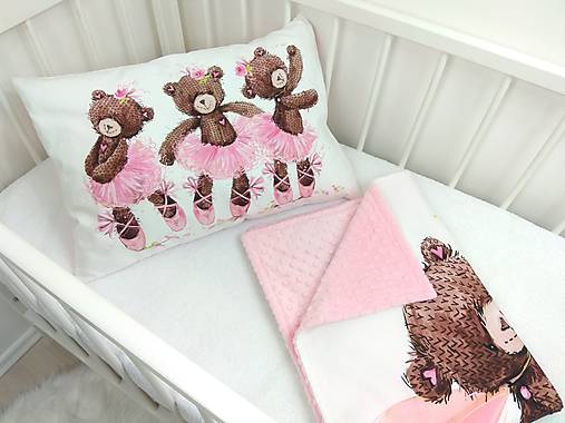 Sada do postieľky deka a vankúšik