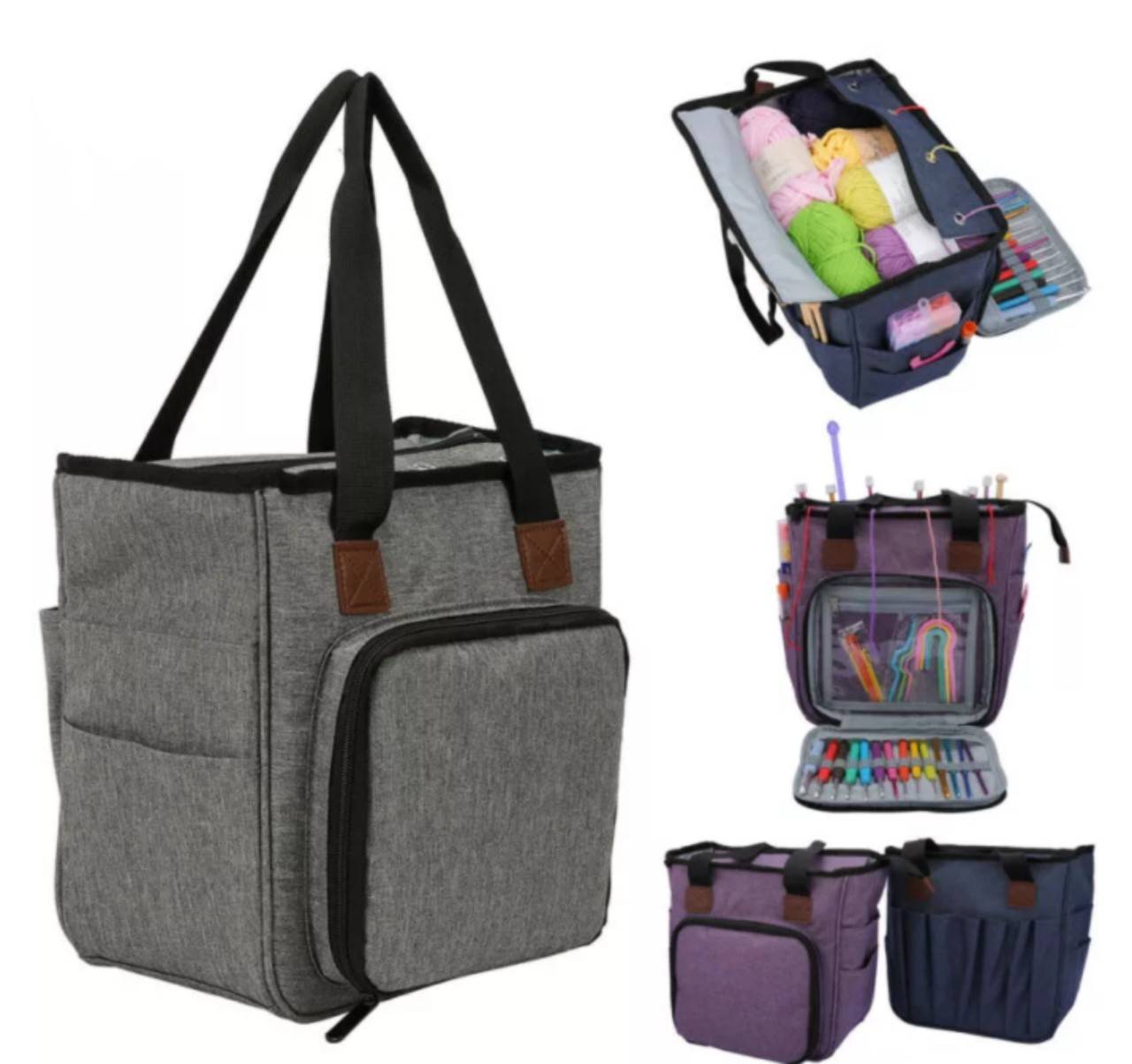 Taška na klbká a háčiky 26 x 23 x 14 cm