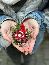 Brošne - Veselé vianočné brošničky "úsmev ako dar"... na ukážku - 12773887_