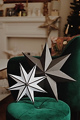 Dekorácie - papierová hviezda - 12775982_