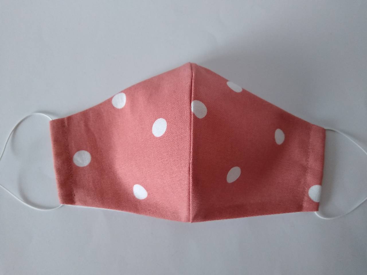 Dizajnové rúško koral tvarované dvojvrstvové