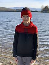 Návod na chlapčenský sveter so stojačikom + čiapku