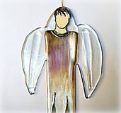 Dekorácie - Anjelská bytosť zo skla - 12780979_