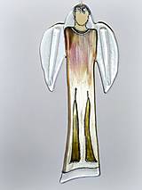 Dekorácie - Anjelská bytosť zo skla - 12780982_