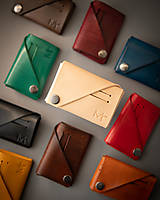 Pánske tašky - Kožená peňaženka OrigaMa - 12783773_