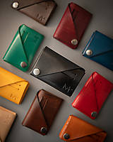 Pánske tašky - Kožená peňaženka OrigaMa - 12783779_