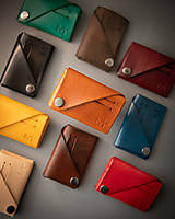 Pánske tašky - Kožená peňaženka OrigaMa - 12783816_