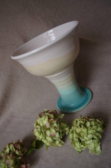 Dekorácie - Keramická váza "svadobná" - 12780246_
