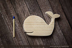 Hračky - Veľryba - drevená hračka - 12787631_