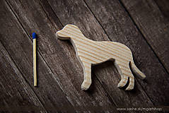 Hračky - Pes - drevená hračka - 12787662_