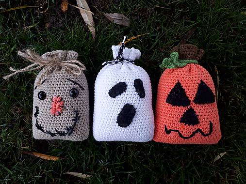 Dekorácie - Dekoracne sacky na Halloween - 12789360_