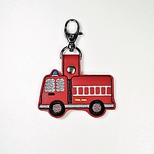 Kľúčenky - Prívesok hasičské auto - 12792356_