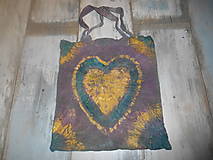 Nákupné tašky - Nákupná taška - srdce - 12790036_