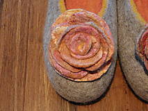 Ponožky, pančuchy, obuv - Darčekový poukaz na plstené papučky - 12793401_