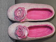 Ponožky, pančuchy, obuv - Darčekový poukaz na plstené papučky - 12793404_