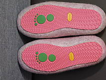 Ponožky, pančuchy, obuv - Darčekový poukaz na plstené papučky - 12793405_