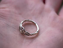 Prstene - Snubáčik lipou ovinutý  ... /bez kameňa/ - 12798061_