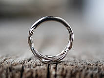 Prstene - Snubáčik lipou ovinutý  ... /bez kameňa/ - 12798062_