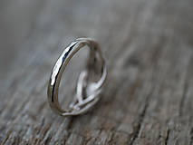 Prstene - Snubáčik lipou ovinutý  ... /bez kameňa/ - 12798063_