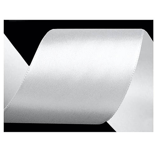 Galantéria - Stuha biela 50 mm - 12798263_