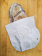 Ekologické vrecúško - 3D nášivka - chlieb