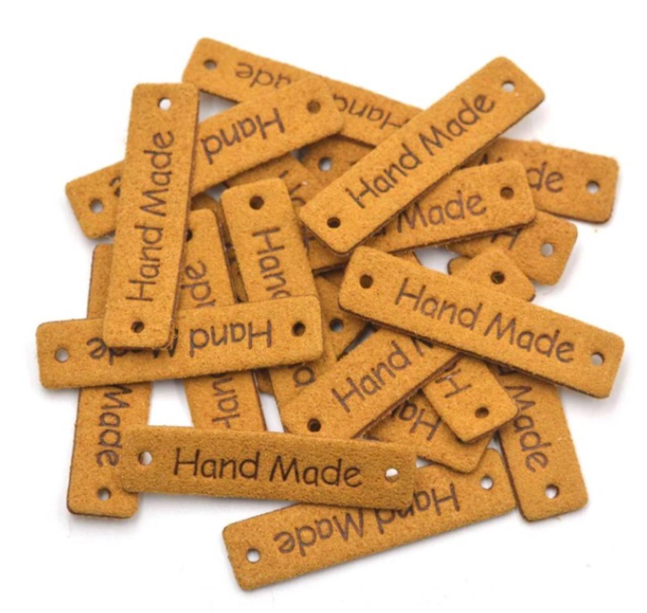 NT101 Nášivka hand made 4,5 x 1 cm (Hnedá 1)