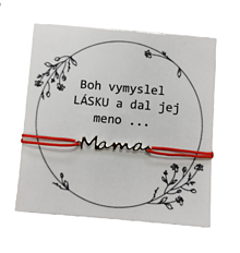 Náramky - Náramok “mama” (Mama - bižutérny kov - jednoduchá) - 12799686_