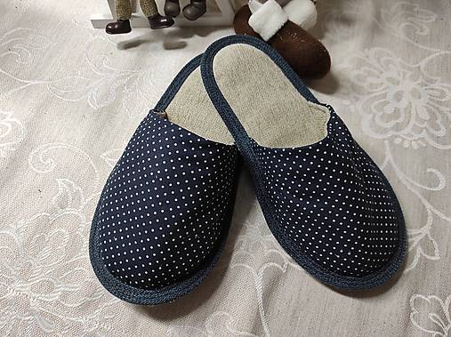 Ponožky, pančuchy, obuv - Papuče barefoot bodky - 12801739_