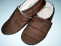 Ponožky, pančuchy, obuv - papučky pre dospelých - 12800810_