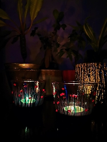 Svietidlá a sviečky - Rozkvitnutý svietnik - ZĽAVA -40% - 12802474_