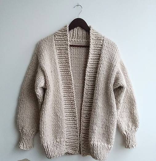 Chunky sveter vlna +alpaka 