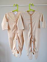 Detské oblečenie - Pyžamo/Overal hviezdičkové - 12810021_