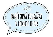 Darčekové poukážky - Darčeková poukážka 10 Eur - 12810238_